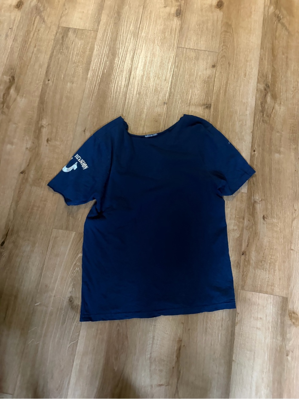 True Religion Kids Navy Blue Short-Sleeve Tee